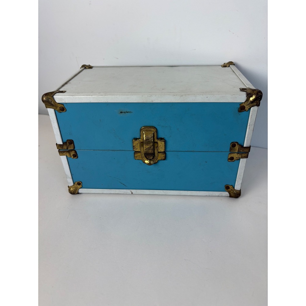 Cass Toys Doll Trunk Wardrobe Travel‎ Case 1950s
